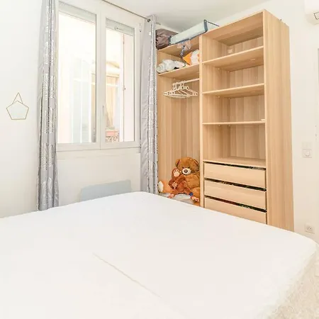 Apartment Bel Appart Climatise A 5 Min Plage Des Catalans *